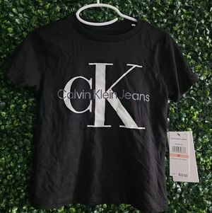 Calvin Klein Jeans Kids Black T-Shirt Size 2T